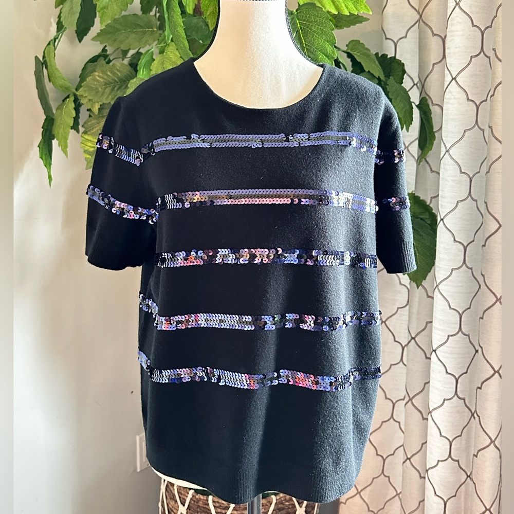 Tory Burch Sequins Sweater
